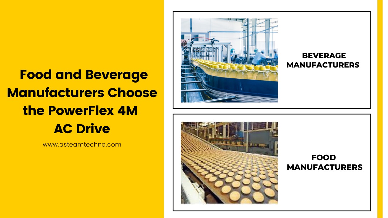 Why Food and Beverage Manufacturers Choose the PowerFlex 4M AC Drive